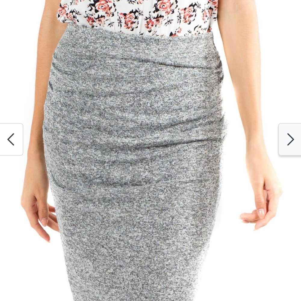 DownEast Keep It Easy Skirt- Gray